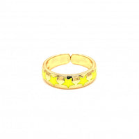 Enamel Star Ring