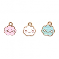 Enamel Cloud Charm