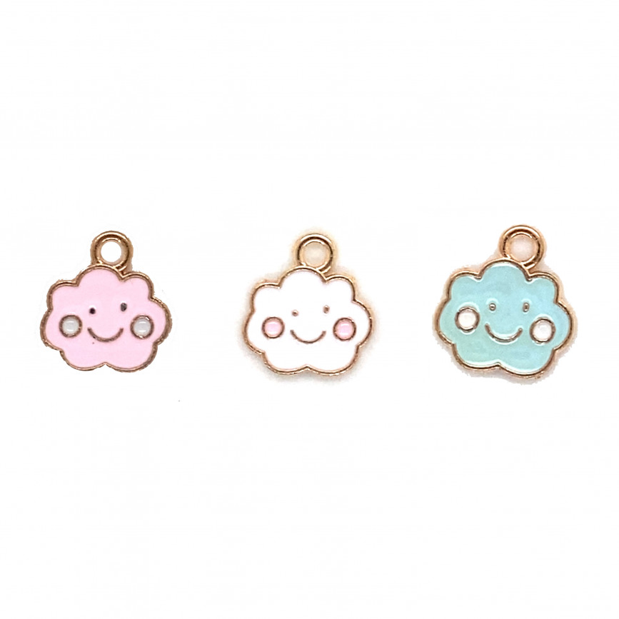 Enamel Cloud Charm