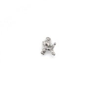3D Poodle Charm