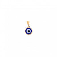 Evil Eye Pendant 9mm - Gold Filled