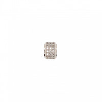 CZ Micro Pave Rondelle
