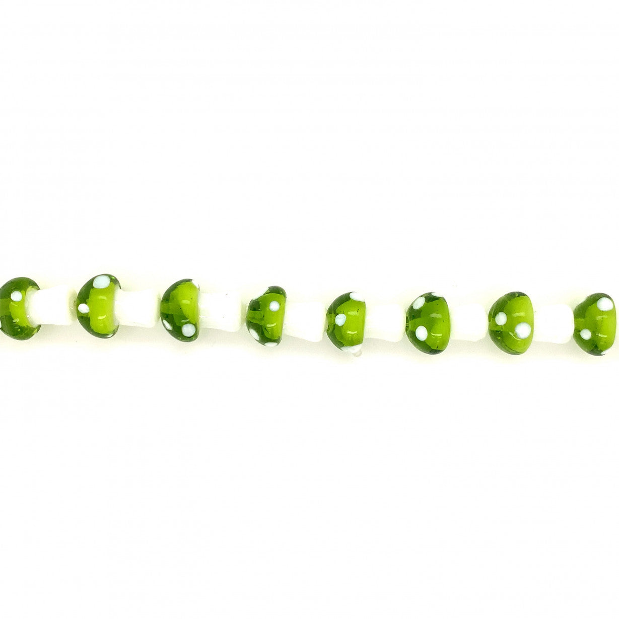 Mushroom Glass Beads