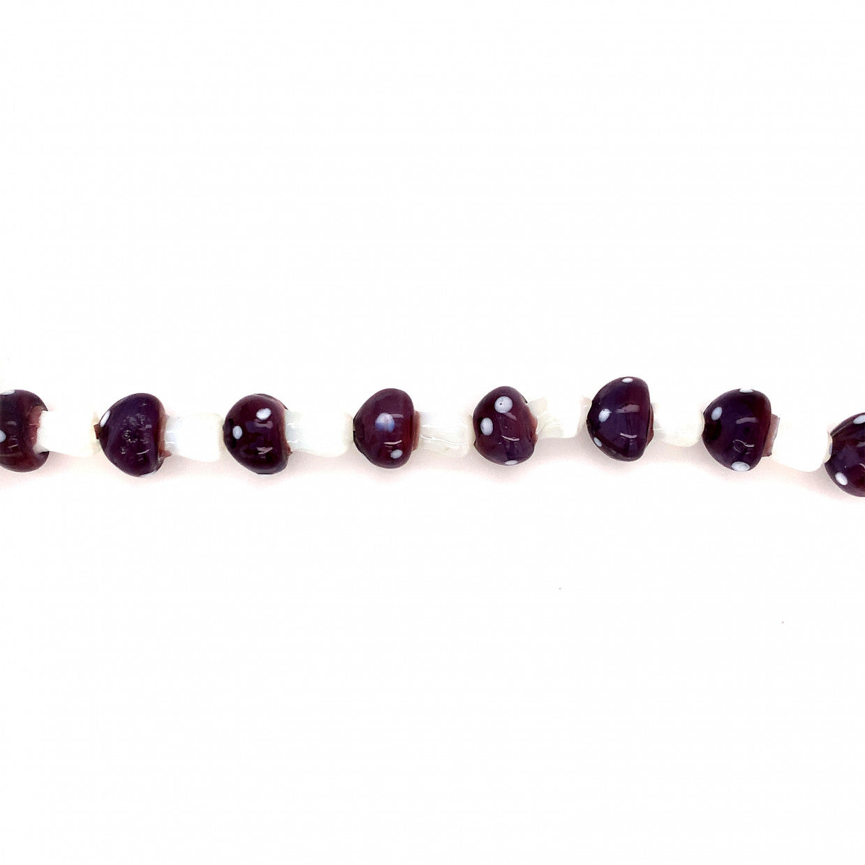 Mushroom Glass Beads