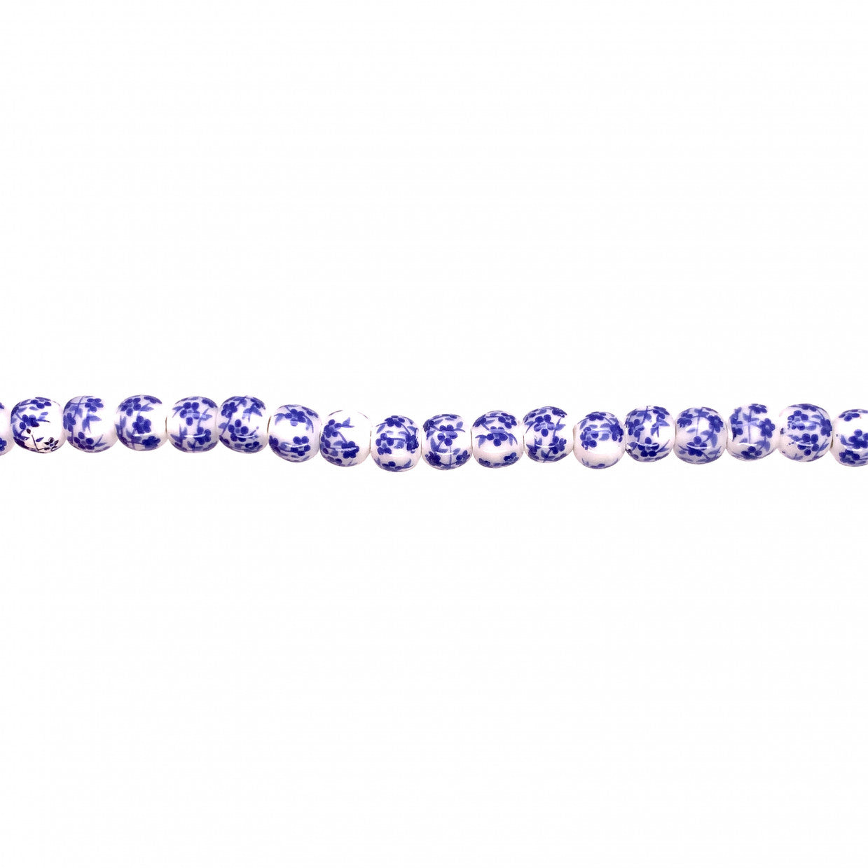 Blue Ceramic Beads