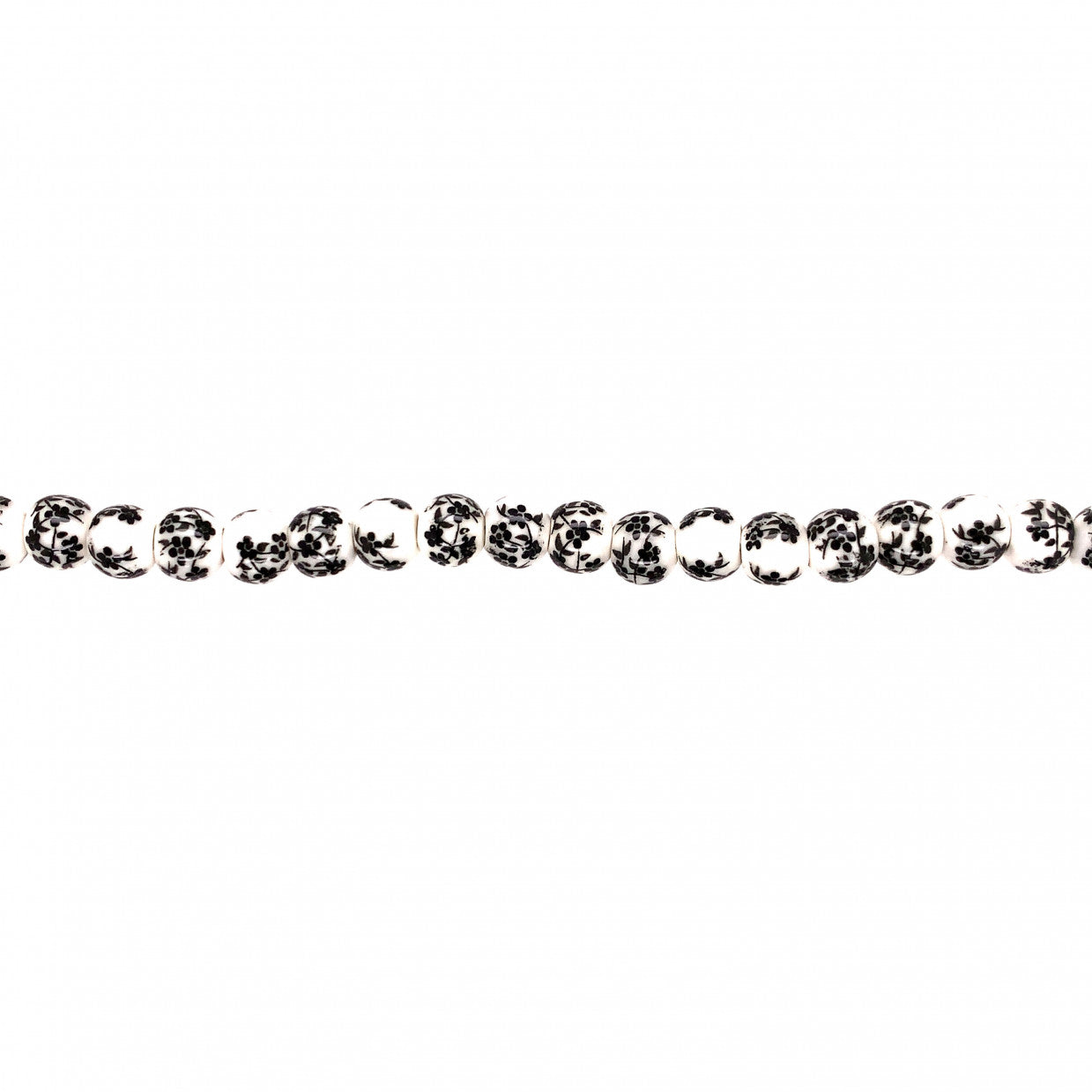 Black Ceramic Beads