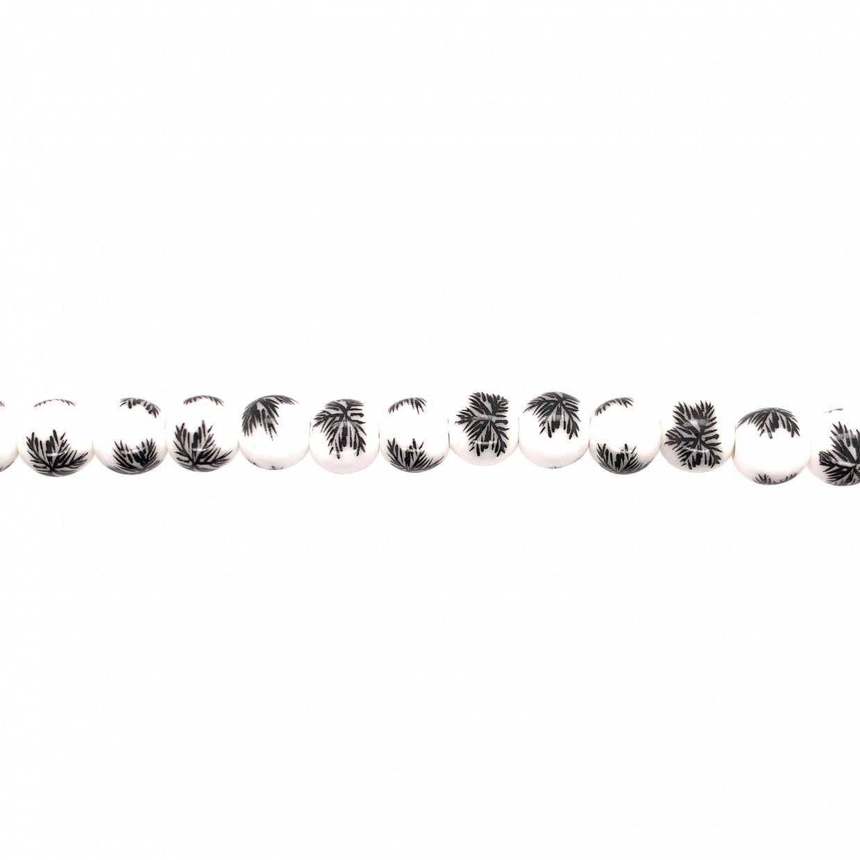 Black Ceramic Beads