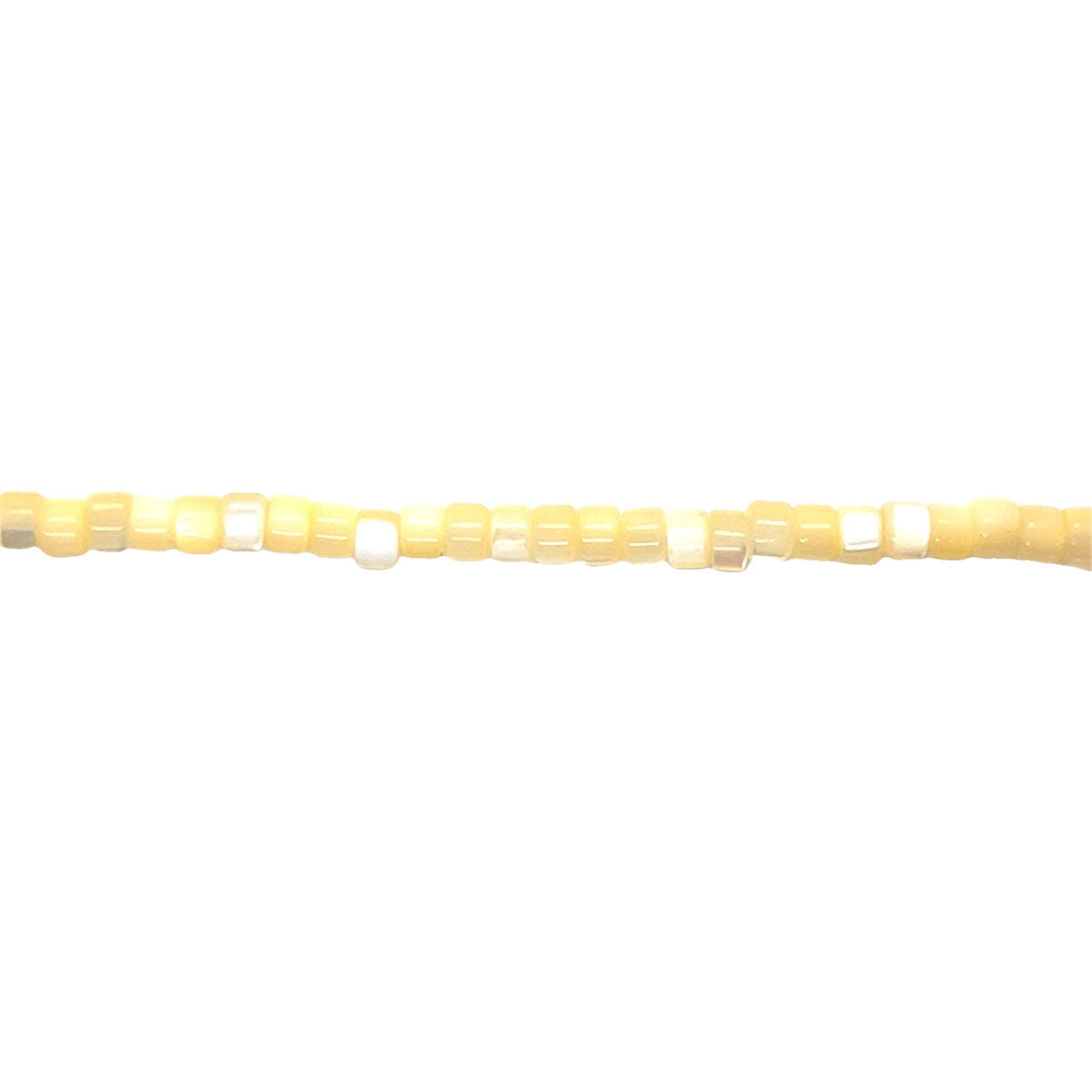 Shell Pearl Rondelle Beads