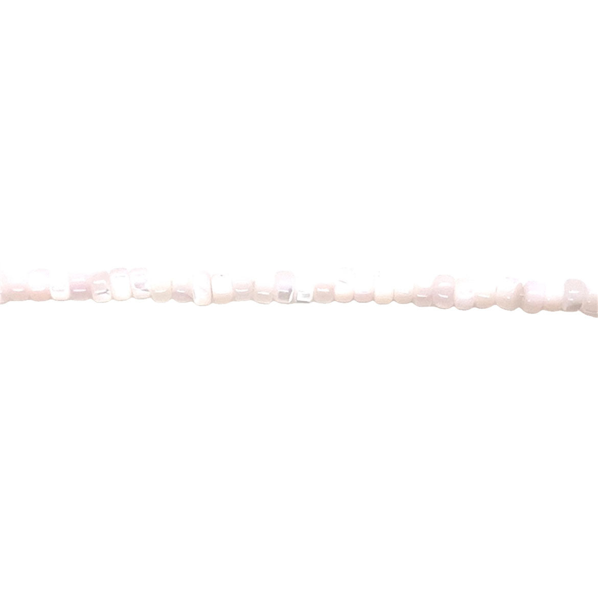 Shell Pearl Rondelle Beads