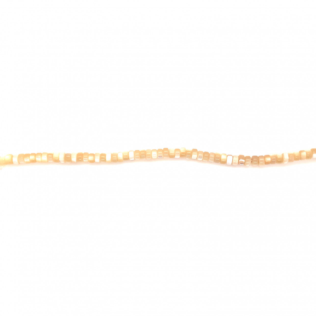 Shell Pearl Rondelle Beads