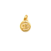 Zodiac Charm 16mm - Brass