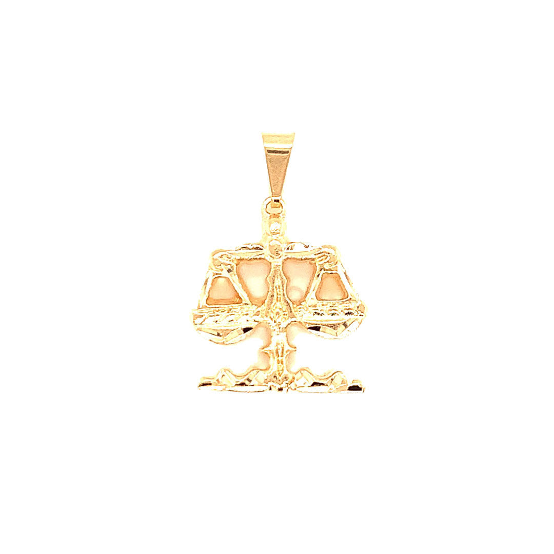 Zodiac Pendant 22mm - Gold Filled