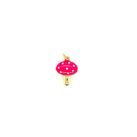 Enamel Mushroom Charm