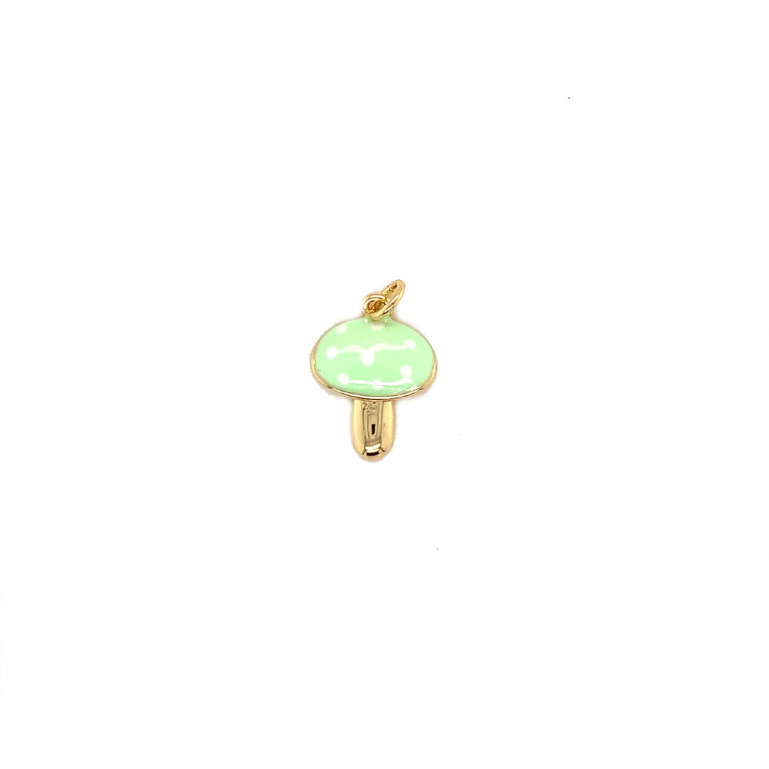 Enamel Mushroom Charm