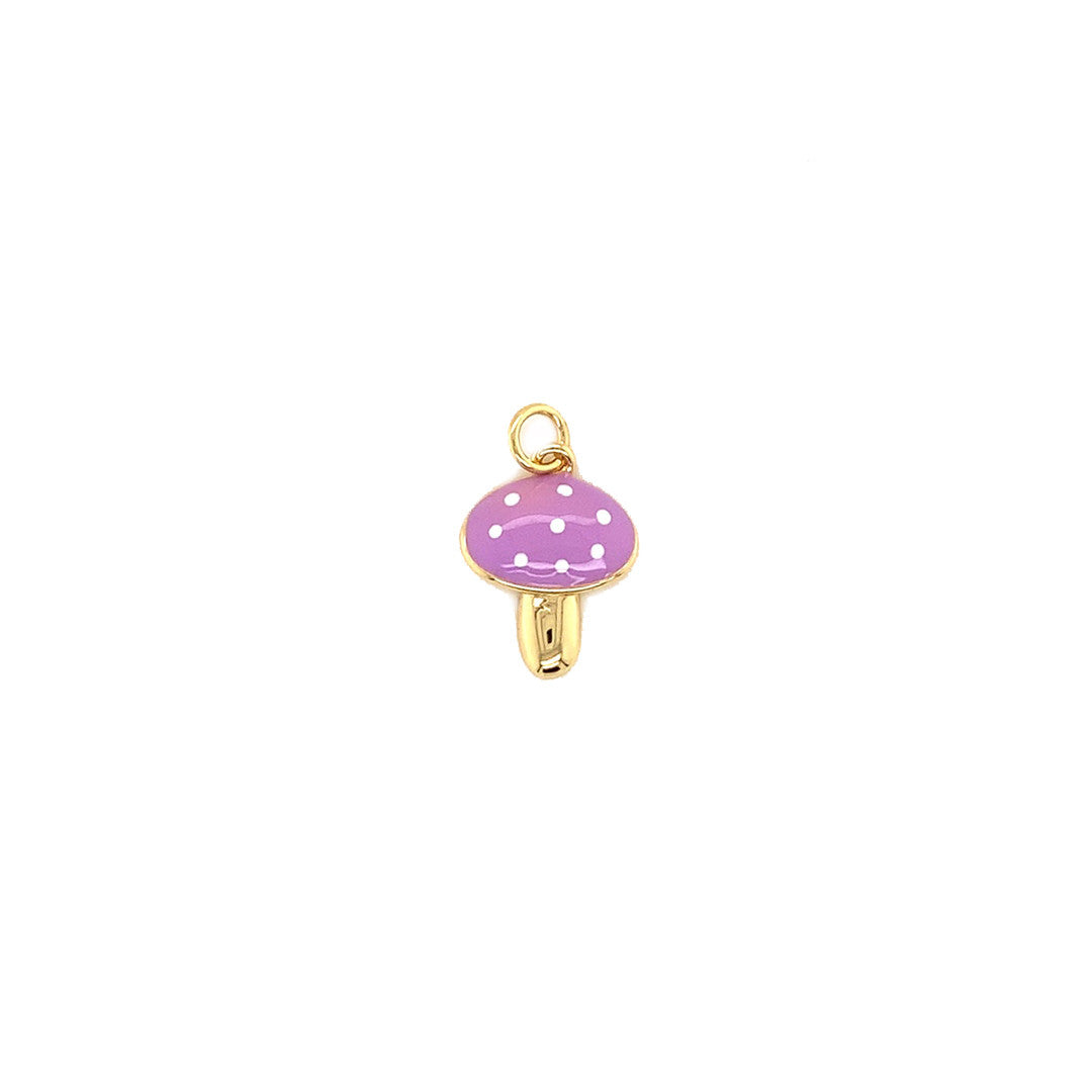 Enamel Mushroom Charm