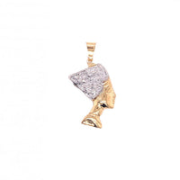 Nefertiti Pendant 26mm - Gold Filled