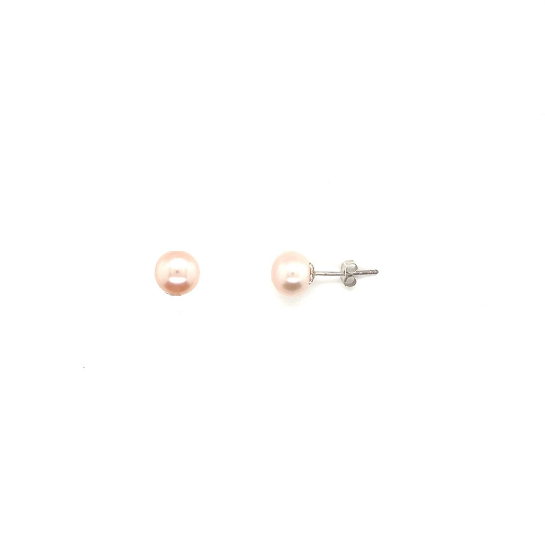 Freshwater Pearl Studs - Sterling Silver