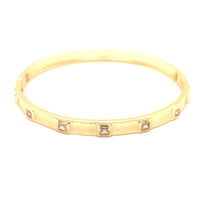 CZ Stud Bangle