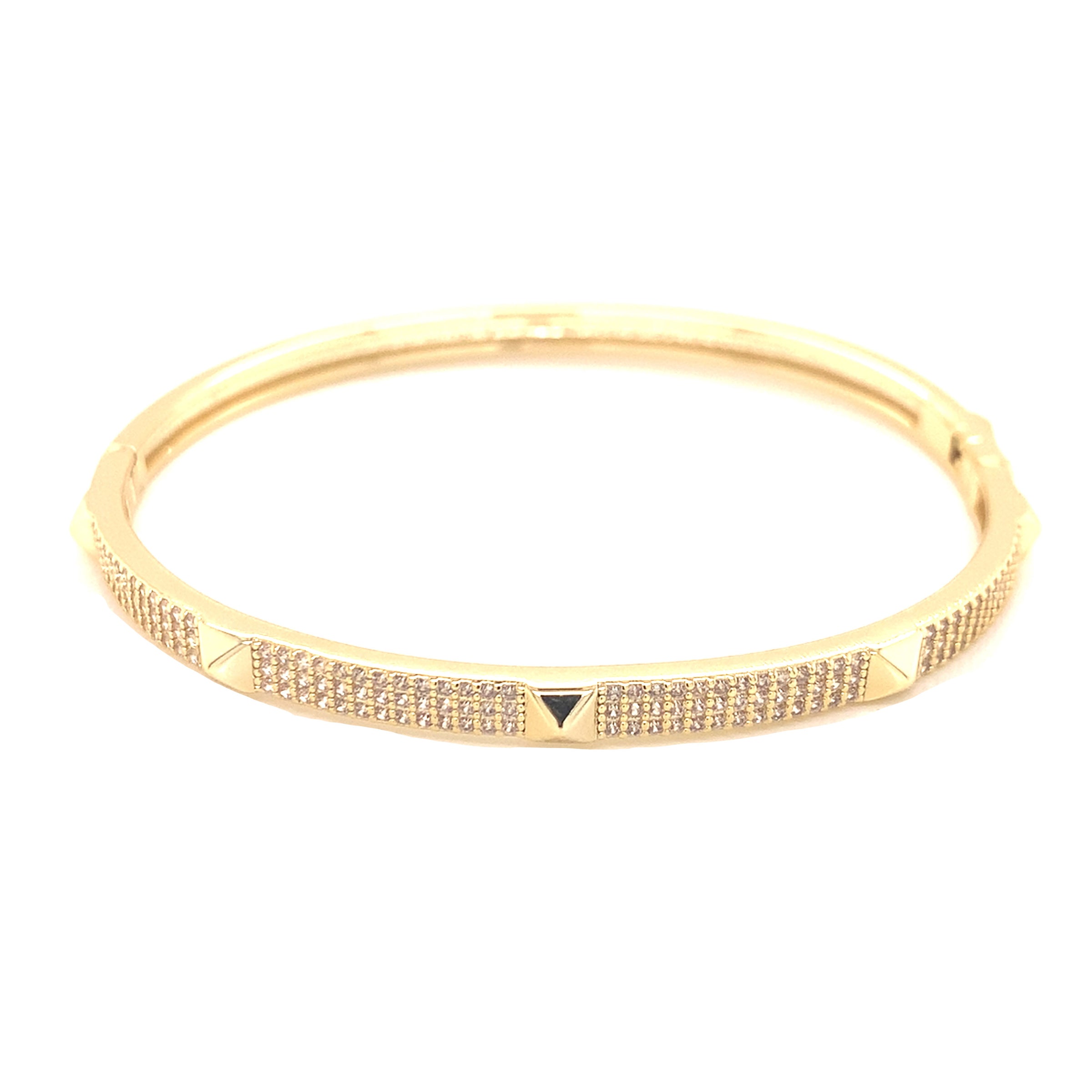 CZ Stud Bangle
