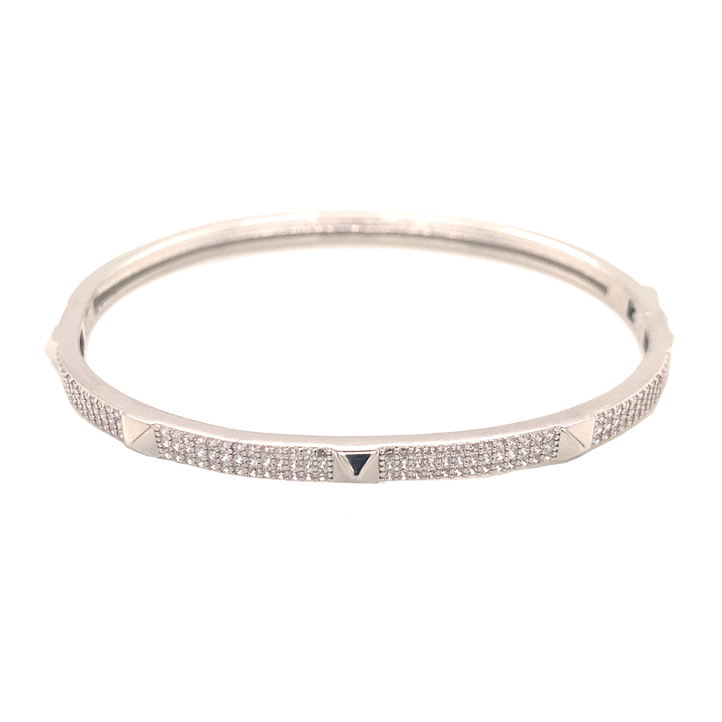 CZ Stud Bangle