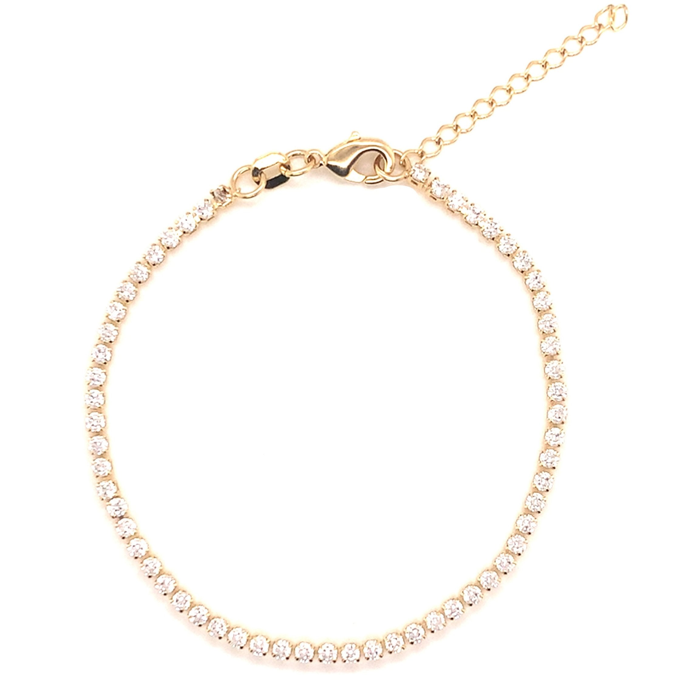 1mm Tennis Bracelet