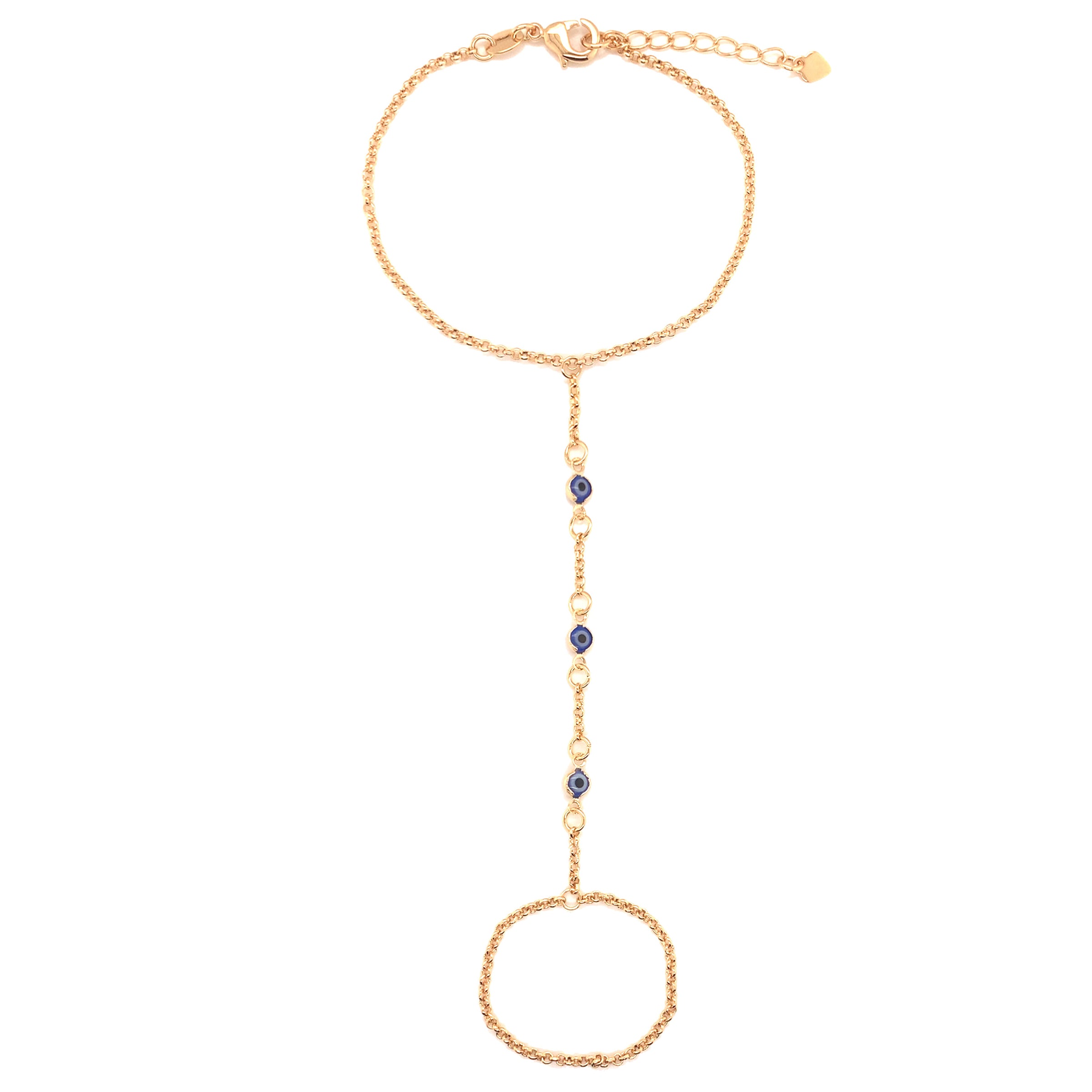 Evil Eye Hand Chain