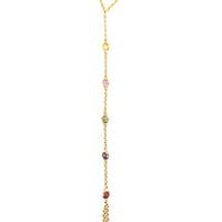 Colored Crystal Hand Chain