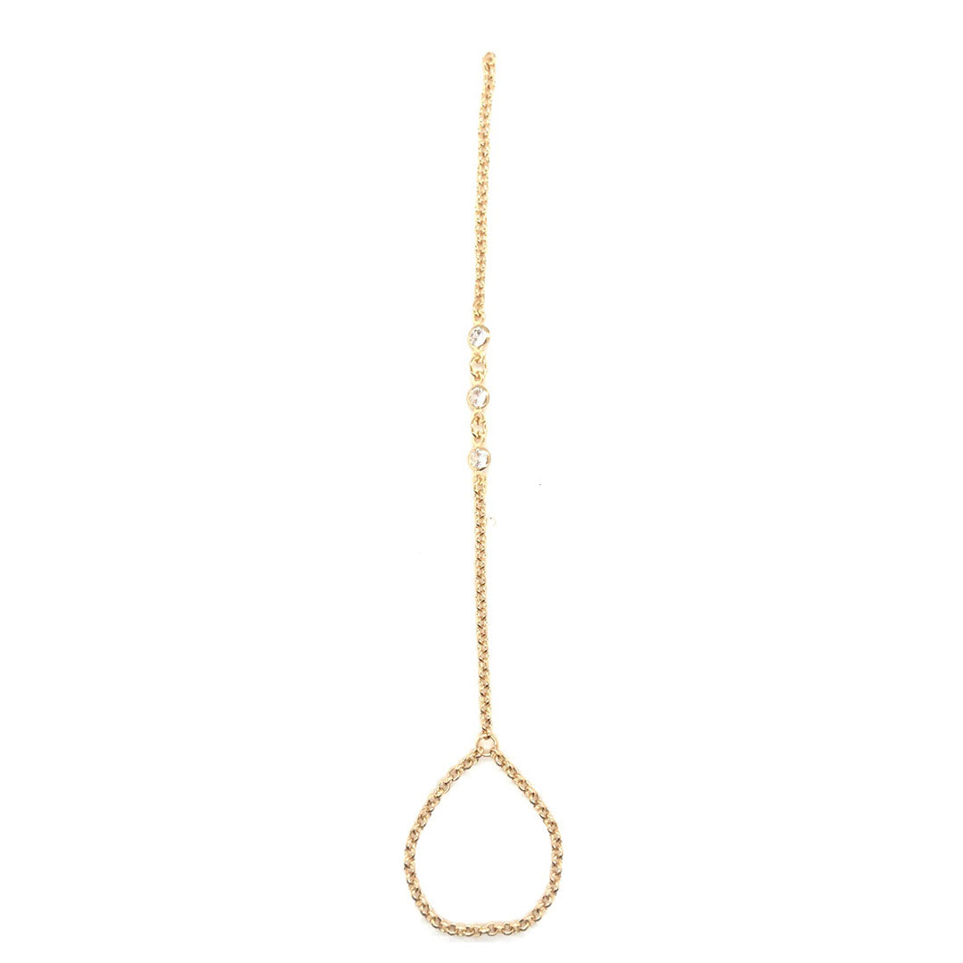 CZ Hand Chain Attachment