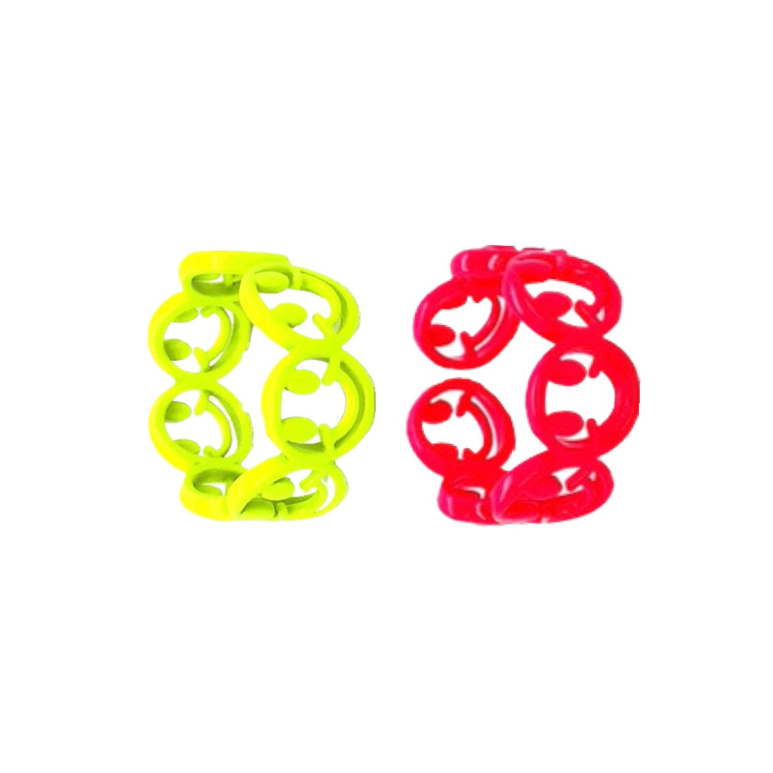 Enamel Smiley Ring