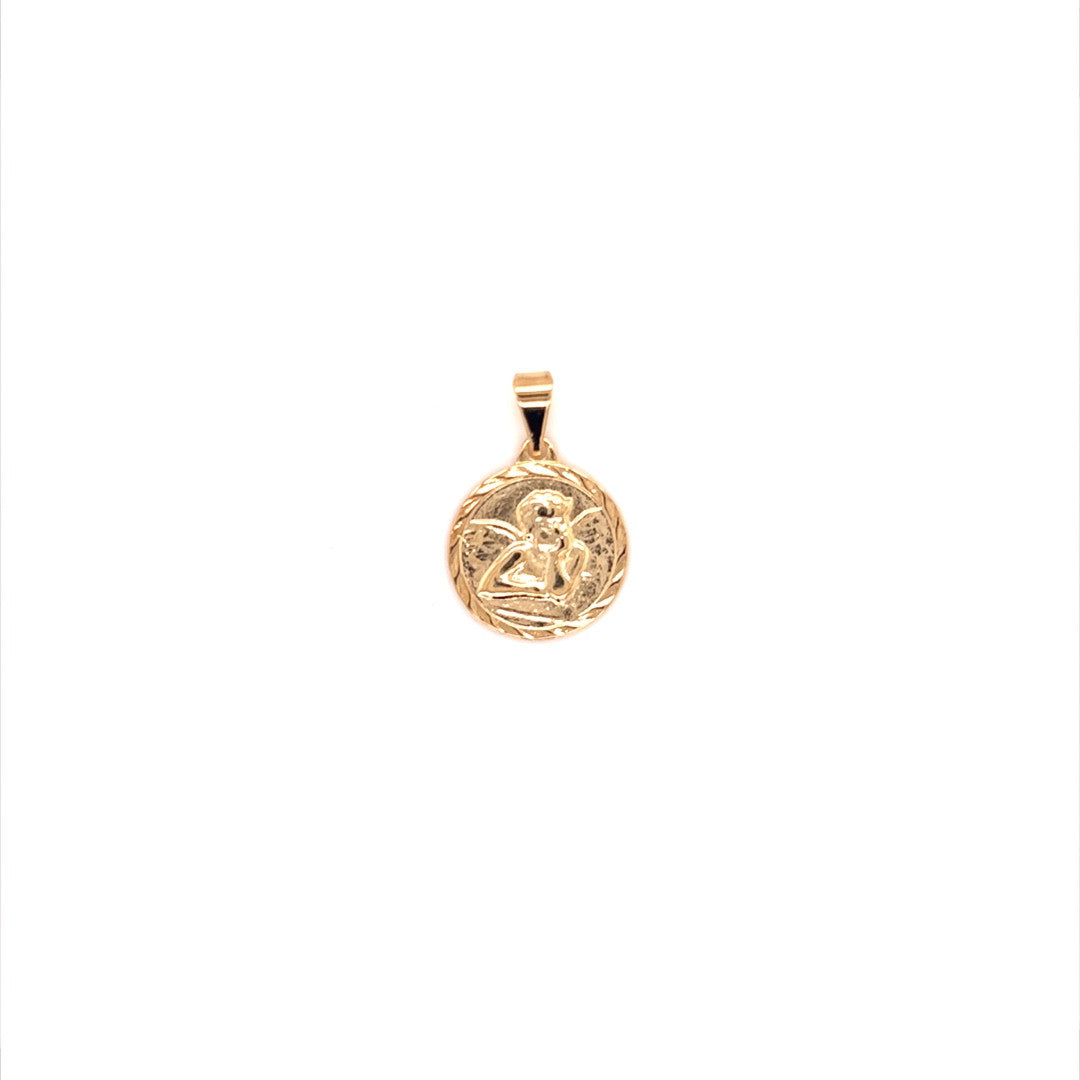 Angel Pendant 17mm - Gold Filled