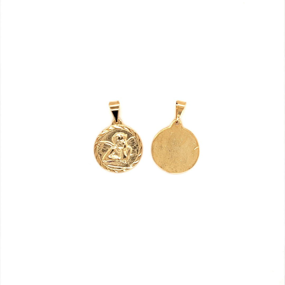 Angel Pendant 17mm - Gold Filled