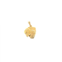 Indian Pendant 21mm - Gold Filled