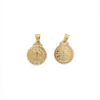 Saint Benedict Pendant 16mm - Gold Filled