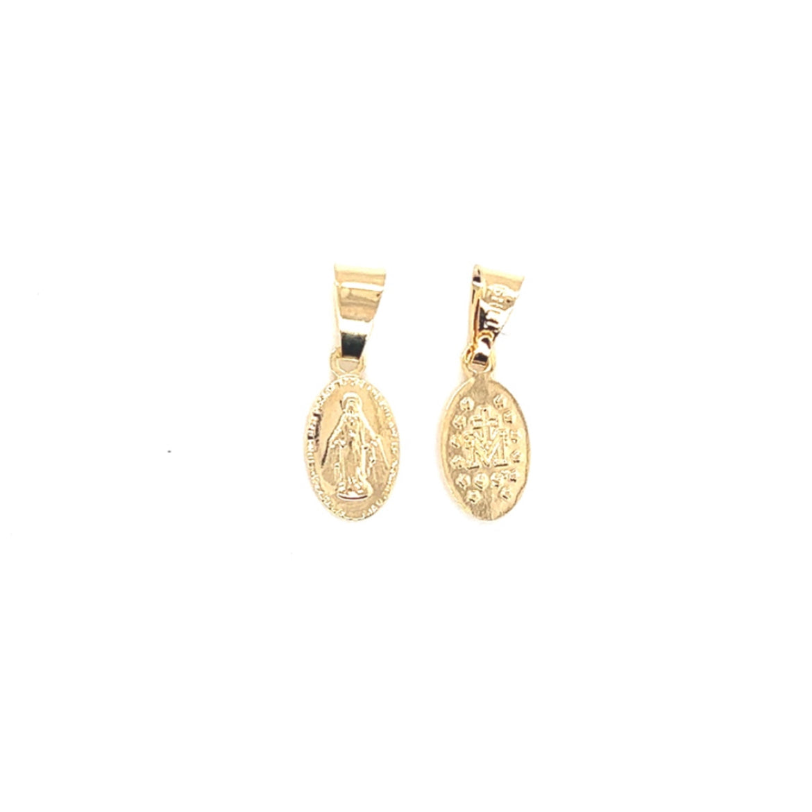 Mini Miraculous Pendant 13mm - Gold Filled