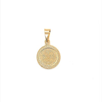 Mini Saint Benedict Pendant 15mm - Gold Filled