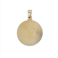 Our Father Prayer Pendant 30mm - Gold Filled