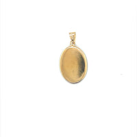 Enamel Guadalupe Pendant 14mm - Gold Filled