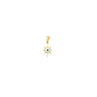 Evil Eye Charm 11mm - Gold Filled