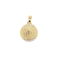 Saint Benedict Pendant 22mm - Gold Filled