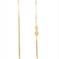 Flat Mariner Chain 2mm - Gold Filled