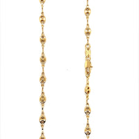Hollow Puff Mariner Link Chain 4.5 - Gold Filled