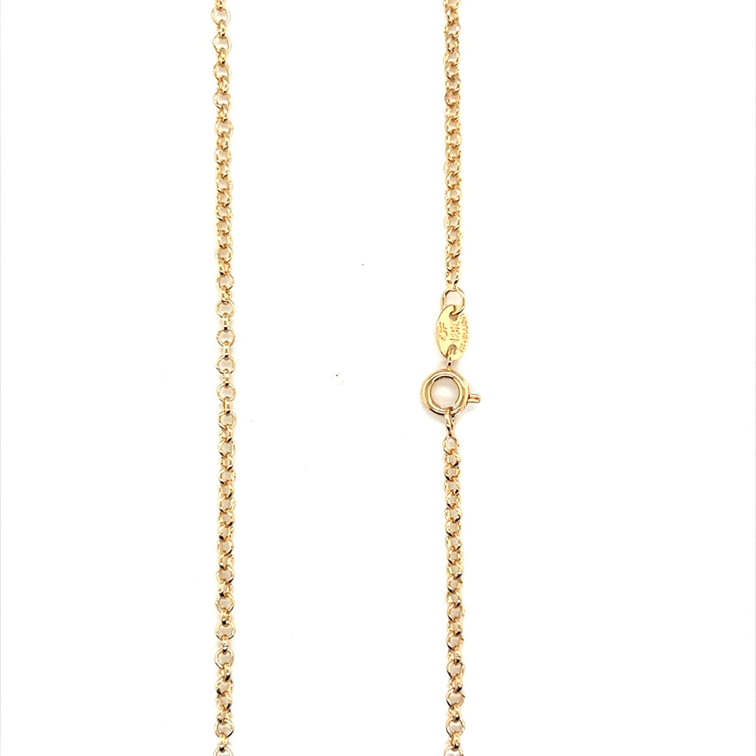 Cable Link Chain 2.5mm - Gold Filled