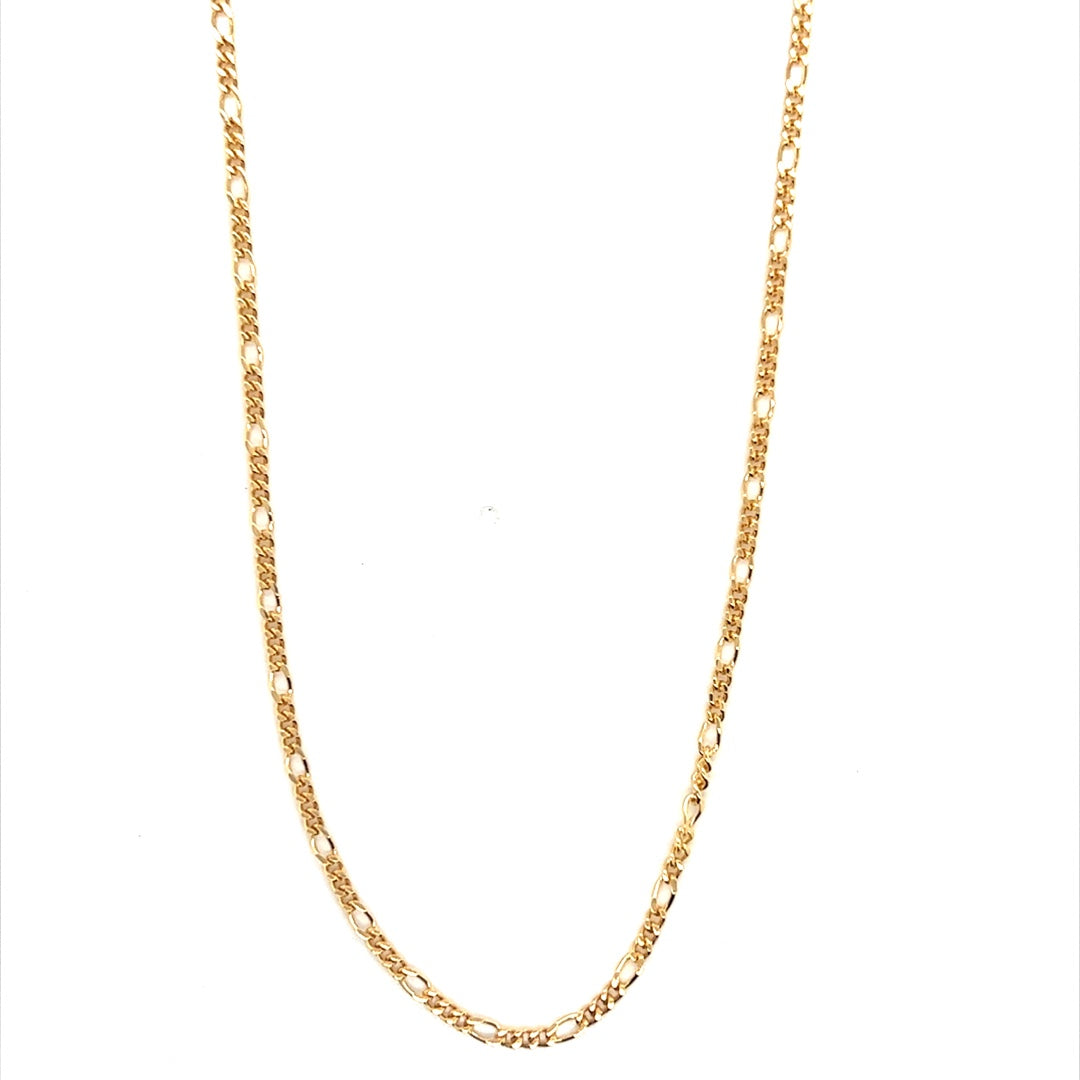 2mm Figaro Chain
