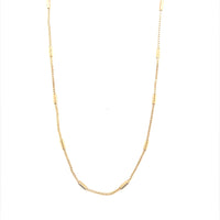 1mm Box Chain with Accents