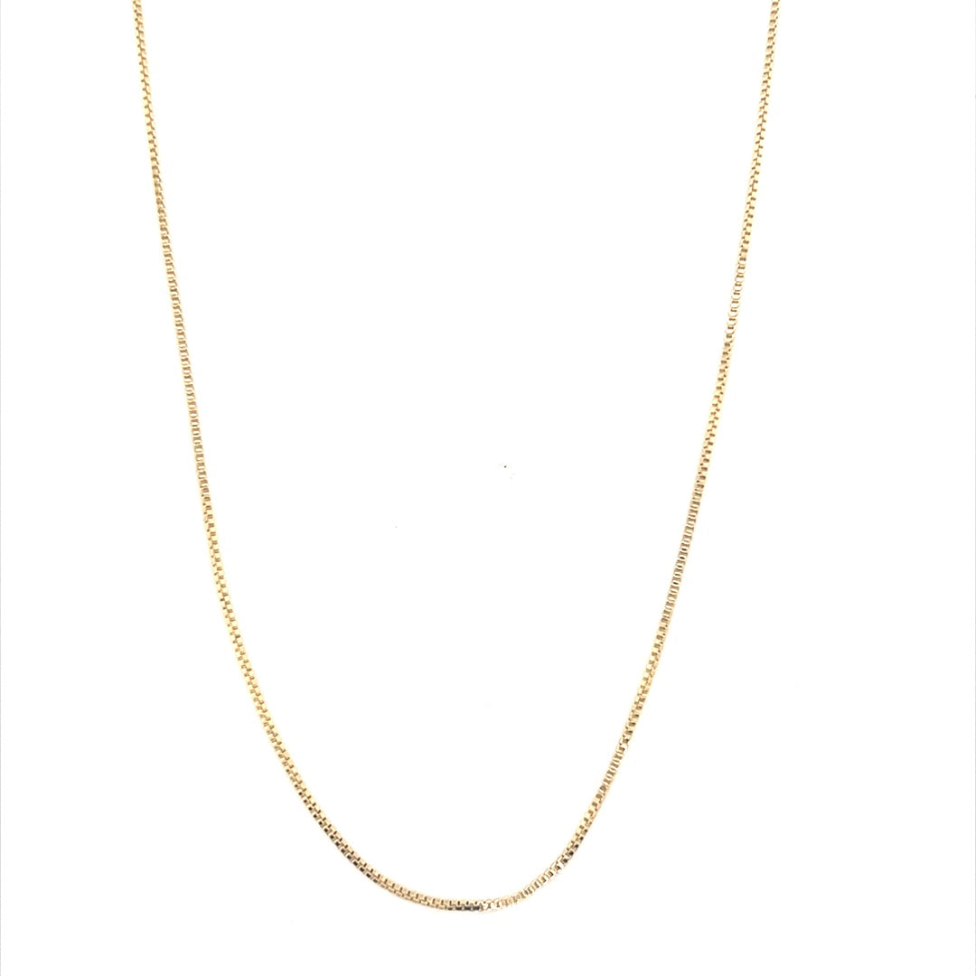 1mm Box Chain