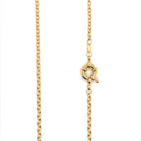 Rolo Chain with Bolt Ring Clasp 3mm - Gold Filled