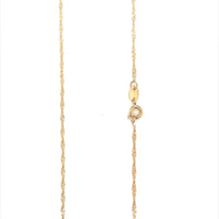 Singapore Link Chain 2mm - Gold Filled