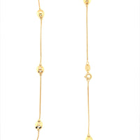 Ball Snake Chain 1mm - Gold filled