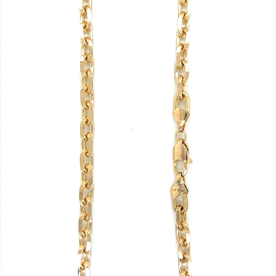Paperclip Chain 6mm - Gold Filled