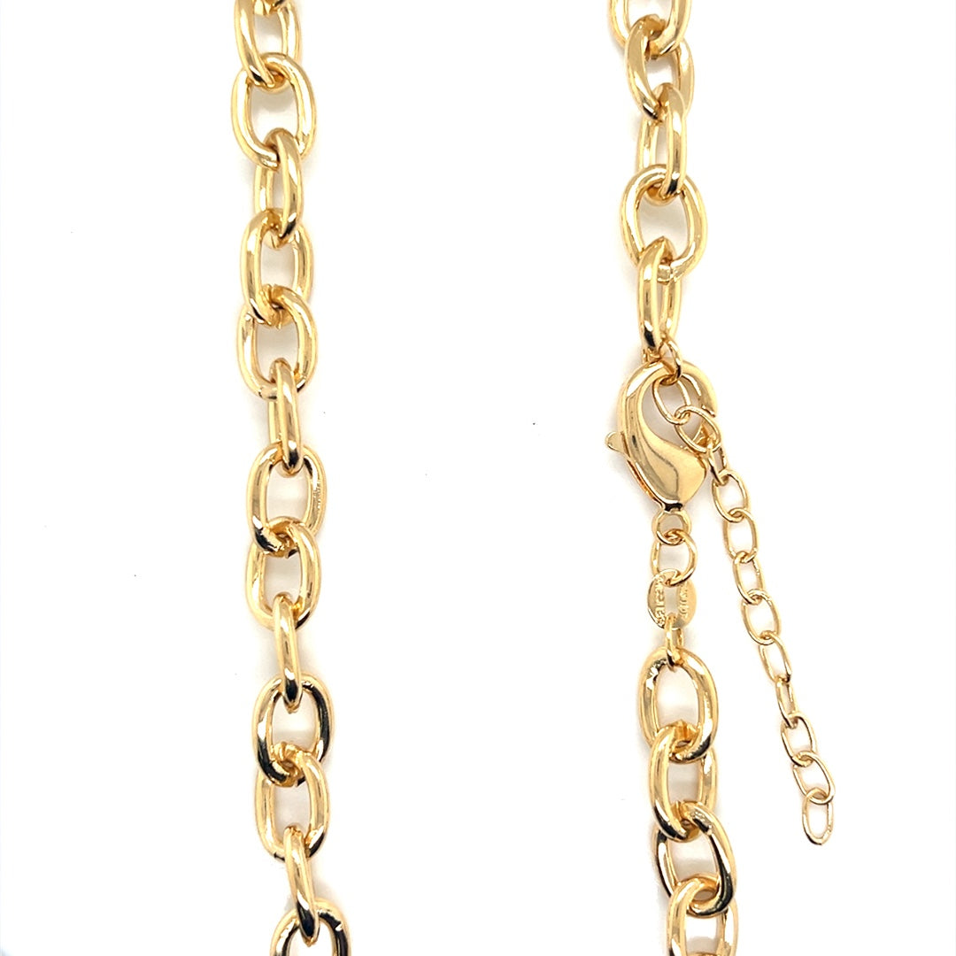 Cable Link Chain 8.5mm - Gold Filled